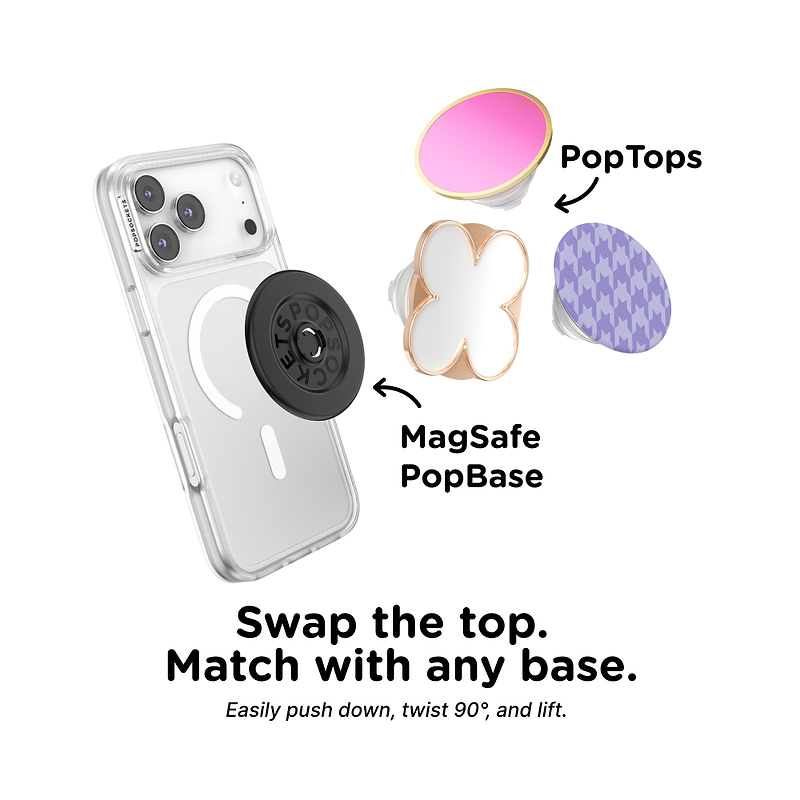 Enamel Clover Rose Gold &mdash; PopTop image number 2